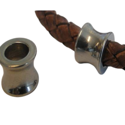 Stainless steel part for leather: SSP-57 6mm (Steel)