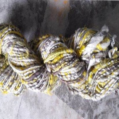 Rough-Silk-Lemon White Banana Yarns