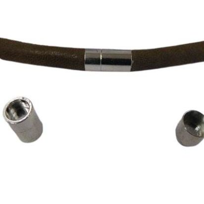 Zamak magnetic clasp: MGL 168 8MM (STEEL)