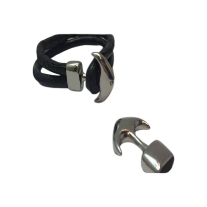 Stainless Steel Anchor Clasp: MGST 233 5mm (steel)