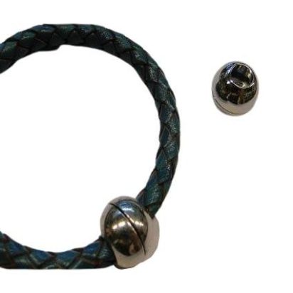 Zamak magnetic clasp: MGL 05 6mm (Steel)