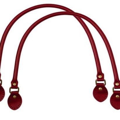 Leather-Bag Handle-Style1- Maroon