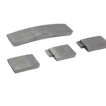 Stainless Steel Magnetic Clasp: MGST-275 10*3mm (Steel Matt)