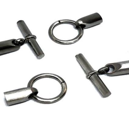 Stainless Steel Toggle Clasp: MGST-274 6mm (Steel Matt)