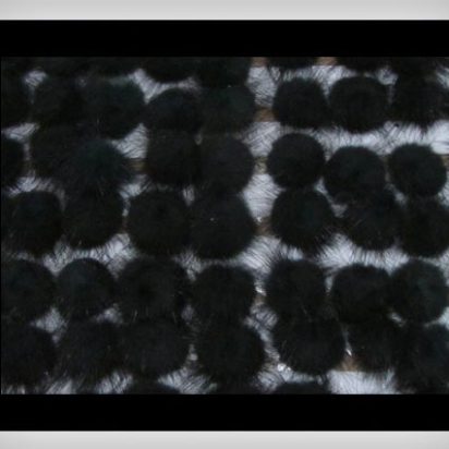 Mink Pom Pom Dark Green