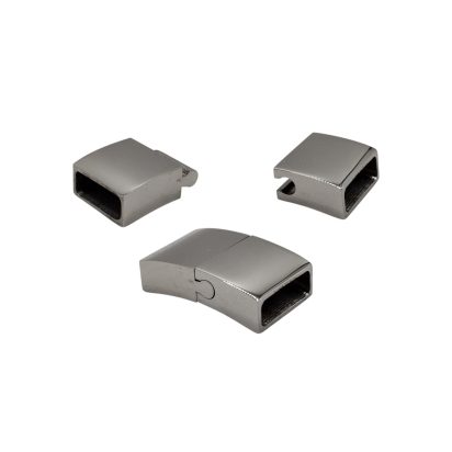 Stainless Steel Magnetic Clasp: MGST-72 12*4mm (Steel)