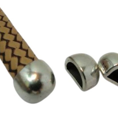 Zamak End caps: CA-4797 10*7mm (Antique silver)