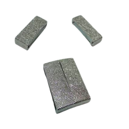 Zamak magnetic claps MGL-217-28*4mm-steel