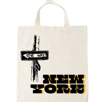 Cotton Tote Bag - New York Style