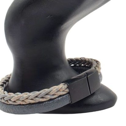 Combination Leather Bracelet - Style 183