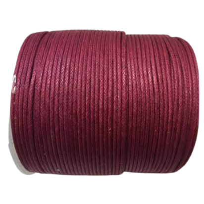 Wax Cotton Cords - 1mm - Dark Pink