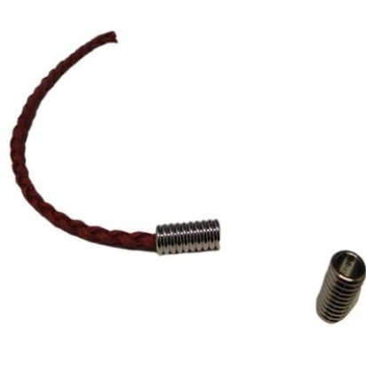 Zamak Magnetic Clasp: MGL-53 6mm (Antique Silver)