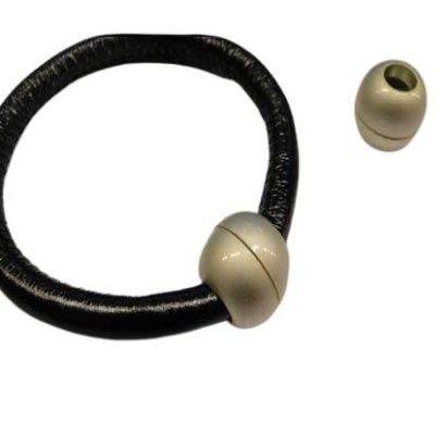 Zamak magnetic clasp: MGL 05 6mm (Steel Matt)