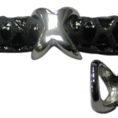 Stainless steel part for leather: SSP-298 7*5mm (Steel)