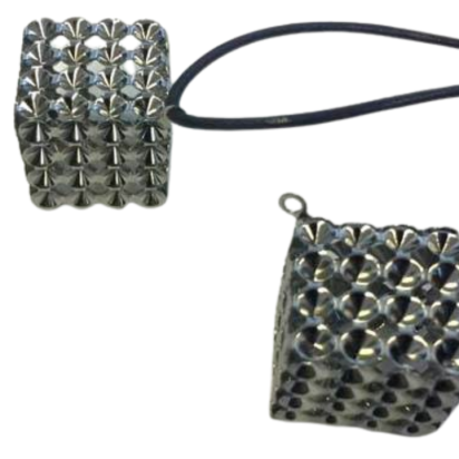 Stainless Steel Pendant: SSP-649 19mm (Steel)
