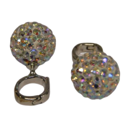 Shamballa Pendant: HC 10mm (Crystal AB)