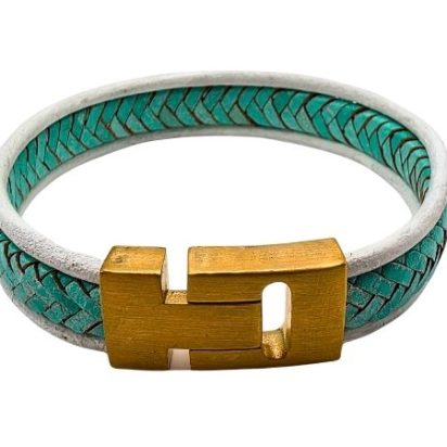 Combination Leather Bracelet - Style 211