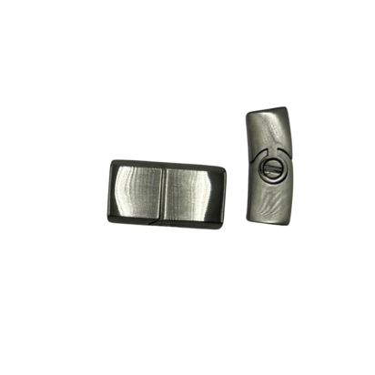 Stainless steel magnetic clasp for memory: MGST32 (memory clasp) 16*5mm (Steel Matt)
