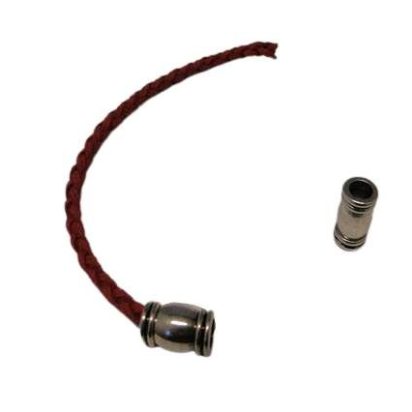 Zamak magnetic claps. MGL-31 6mm (Antique Silver)