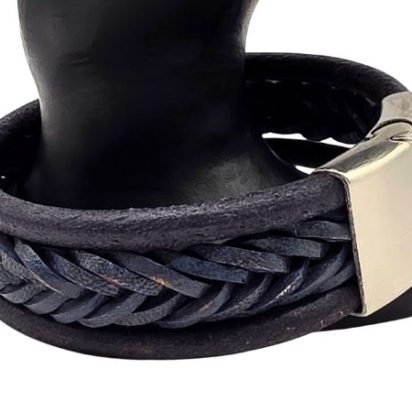 Combination Leather Bracelet - Style 231