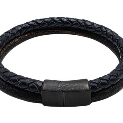 Combination Leather Bracelet - Style 192