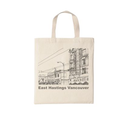 East Hastings Vancouver Cotton Tote Bag