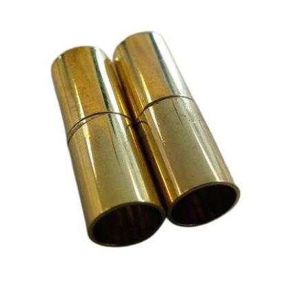 Zamak magnetic claps: MGL-15 6mm (Gold)