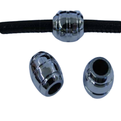 Stainless steel part for round leather: SSP-234 5MM (Steel)