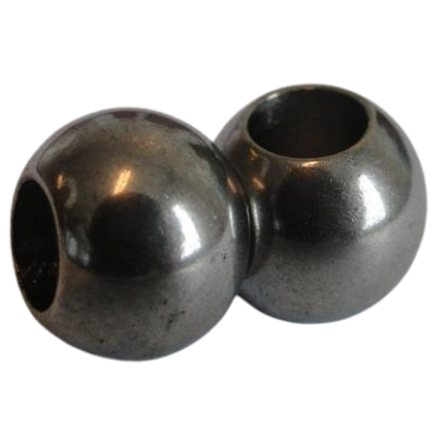 Stainless steel part for leather: SSP-216 6mm (Steel)