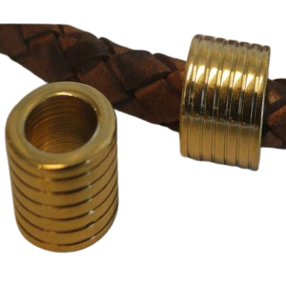Stainless steel part for leather: SSP-58 6.2mm (GOLD)