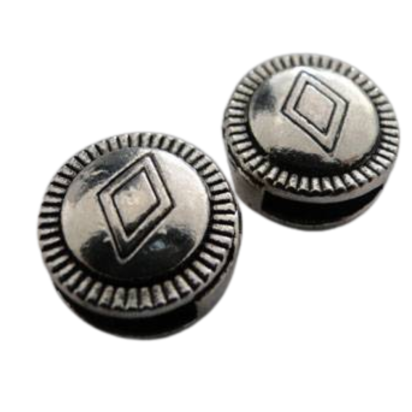 Zamak magnetic clasp: ZAML-44 10*2.5mm (Steel)