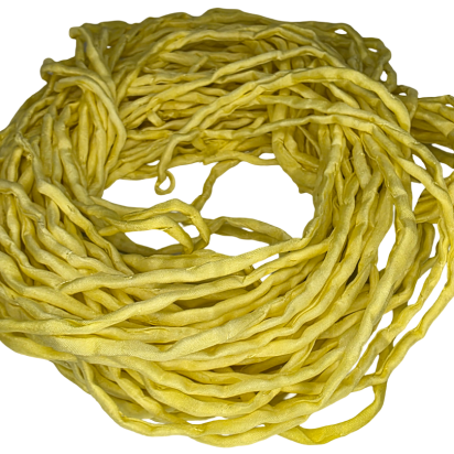 Silk Cords - Yellow - 2mm