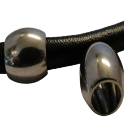 Stainless steel part for leather: SSP-174 6mm (Steel)