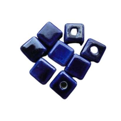Ceramic Beads - 8mm (Dark Blue)