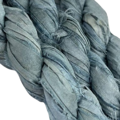 Sari Silk - light blue - 907