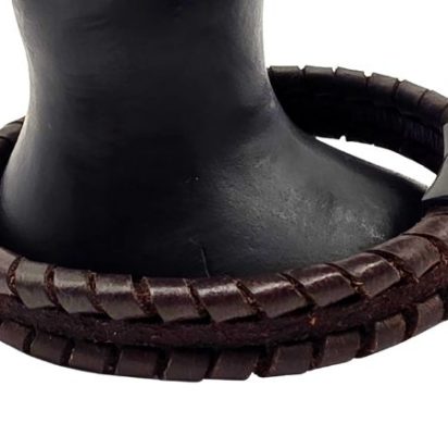 Bruges Braided Leather Bracelet - Style 253