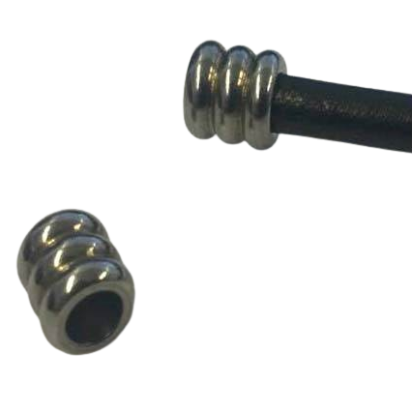 Stainless steel end cap: SSP 667 4mm (Steel)
