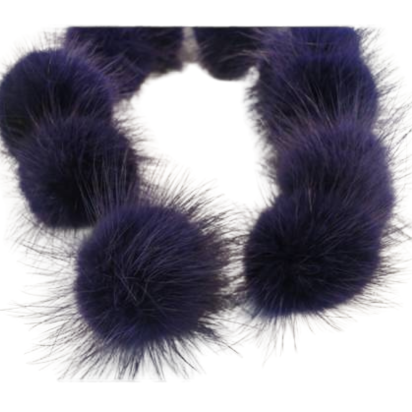 Mink-Purple Blue-40mm