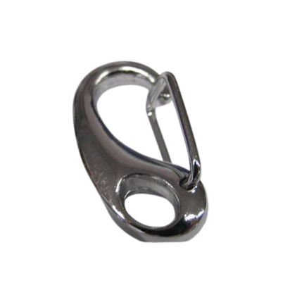 Zamak Lanyard Clasp-MGL-228-25mm - Steel Silver