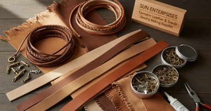 Genuine Leather and Suede for Jewellery