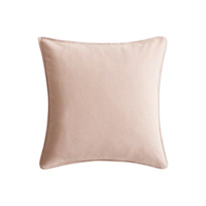 Dusty Pink Cotton Cushion