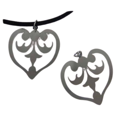 Stainless Steal Pendant: SSP-552 35mm (Steel)
