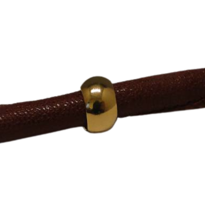 Stainless steel part for leather: SSP-70 6mm (Gold)
