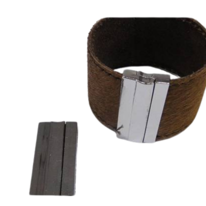 Zamac magnetic clasp: MGL-235 40*3mm (Steel)