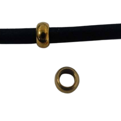 Stainless steel part for leather: SSP-588 9*5mm (Gold)