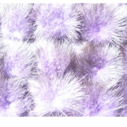 Mink Pom Pom Light Purple