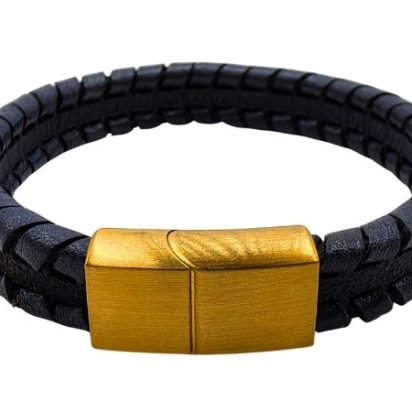 Bruges Braided Leather Bracelet - Style 255