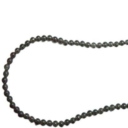 Round Natural stones - 2mm - Brown Quartz