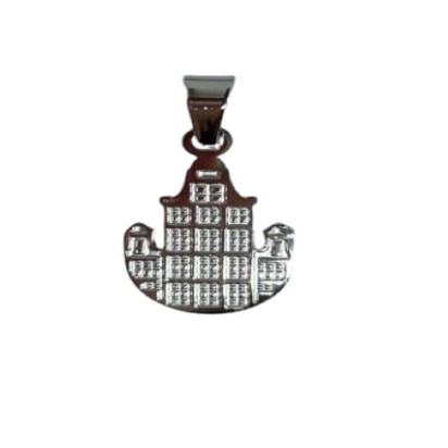 Stainless Steel Pendant: SSP 1003 (Steel) Building