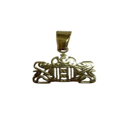 Stainless Steel Penant: SSP-1005 (Gold)